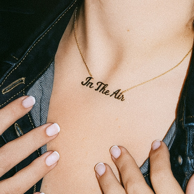in the air