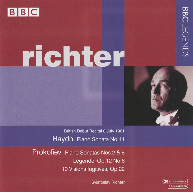 Richter - Haydn: Keyboard Sonata No. 44 - Prokofiev: Piano Sonata