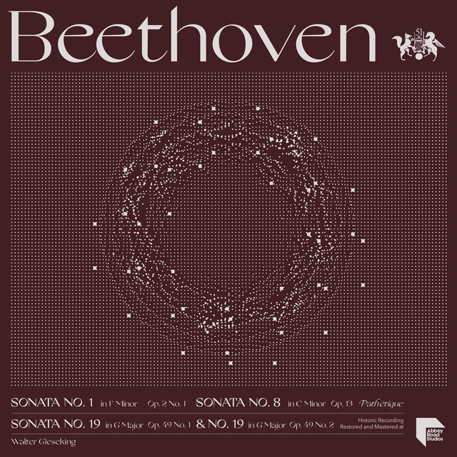 Beethoven: Sonatas No. 1 in F Minor, Op. 2 No. 1, No. 8 in C Minor, Op. 13 "Pathètique", No. 19 in G Minor, Op. 49 No.1 & No. 20 in G Major, Op. 49 No. 2