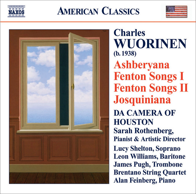 Wuorinen: Ashberyana / Fenton Songs I and Ii / Josquiniana cover