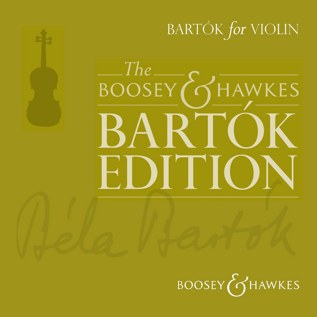 The Boosey & Hawkes Bartók Edition | Bartók for Violin cover art