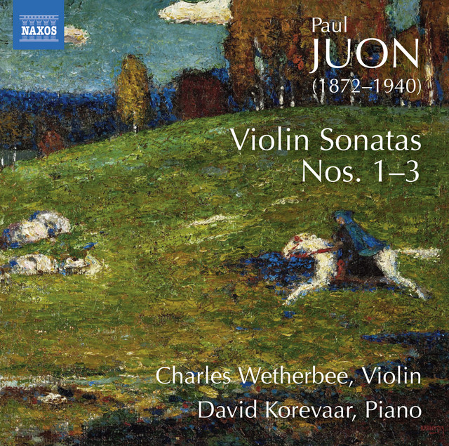 Juon: Violin Sonatas cover art