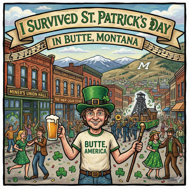 I survived St. Patrick's Day in Butte Montana cover