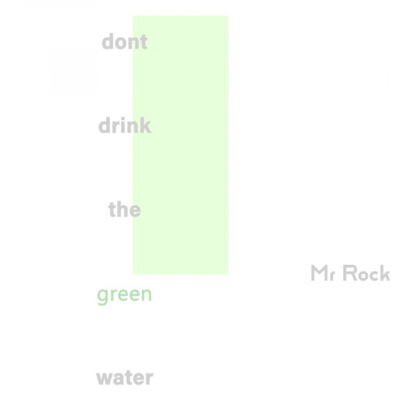 dont drink the green water cover art