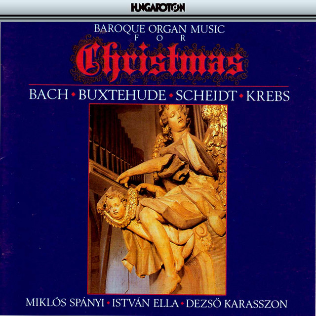 Baroque Organ Music for Christmas cover art