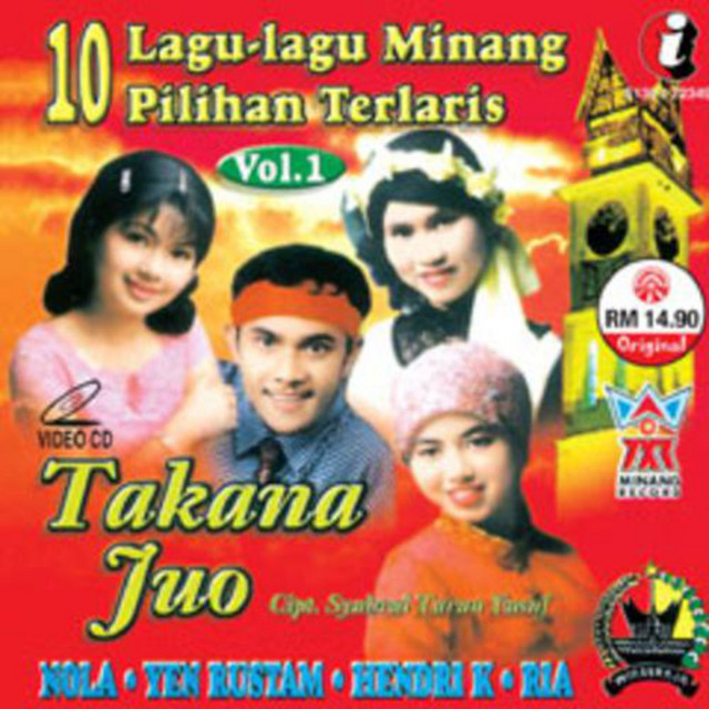 10 Lagu-Lagu Minang Pilihan Terlaris Vol 01 cover