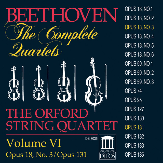 Beethoven: The Complete Quartets, Vol. 6