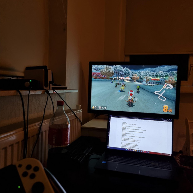 Обкладинка: Playing mariokart at 1AM — CHAOTIXXX