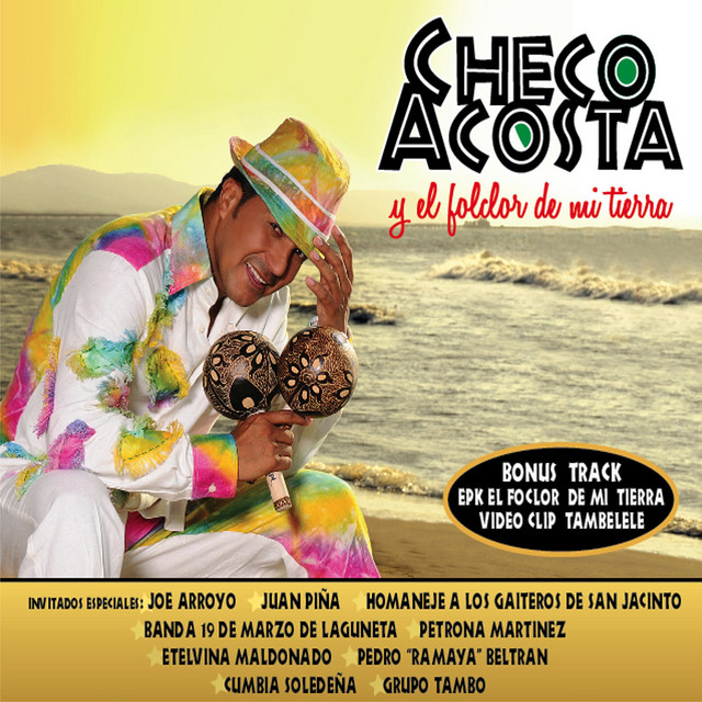 Checo Acosta y el folclor de mi tierra cover art