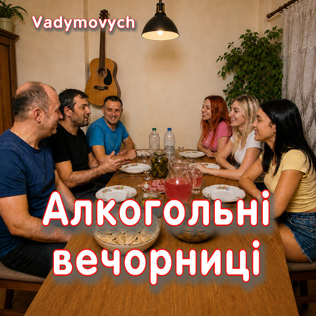 Обкладинка: Алкогольні вечорниці — Vadymovych