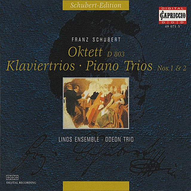 Schubert: Octet - Piano Trios Nos. 1 & 2 cover