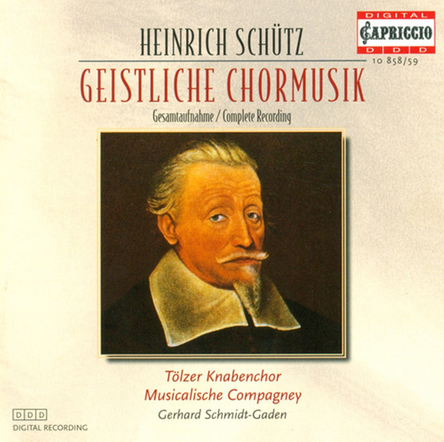Geistliche Chormusik, Op. 11: Er wird sein Kleid in Wein waschen, SWV 370 cover art