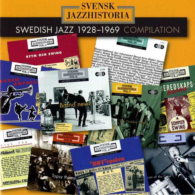Swedish Jazz History 1928-1969 cover