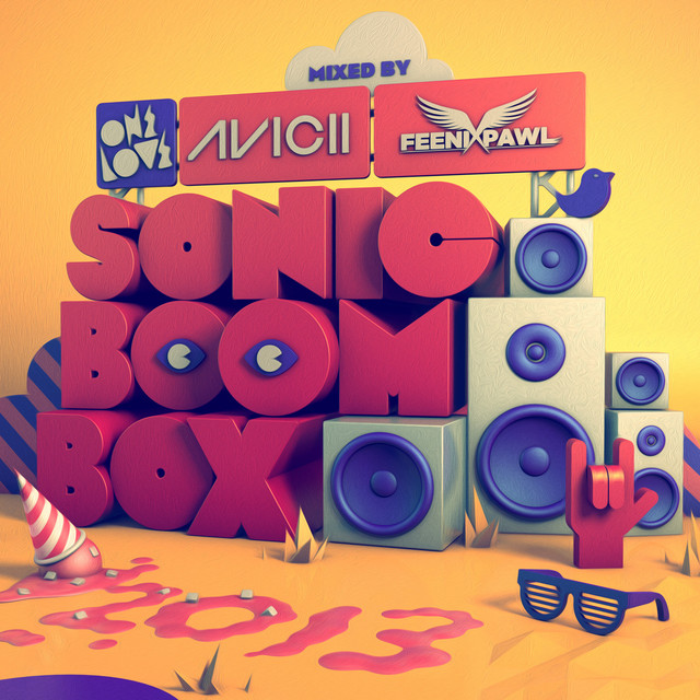Onelove Sonic Boom Box 2013 (Mixed by Avicii & Feenixpawl) cover art