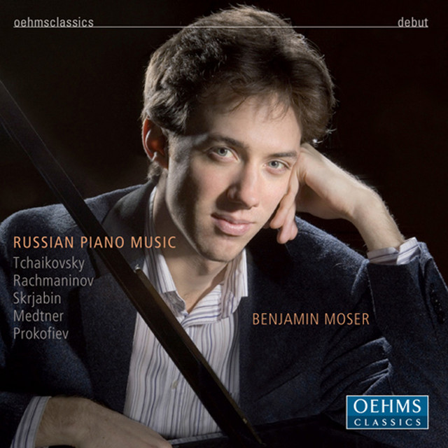 Piano Recital: Moser, Benjamin - Rachmaninov, S. / Scriabin, A. / Medtner, N. / Tchaikovsky, P.I. / Prokofiev, S. (Russian Piano Music) cover