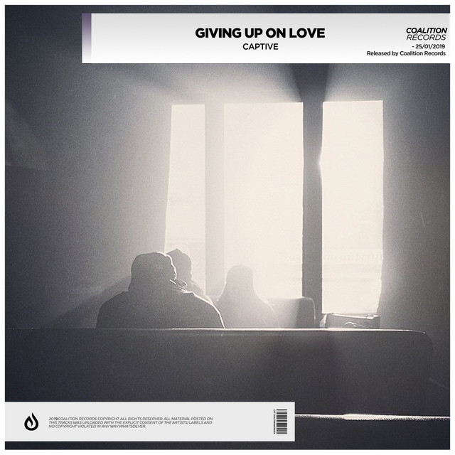 Giving Up On Love cover
