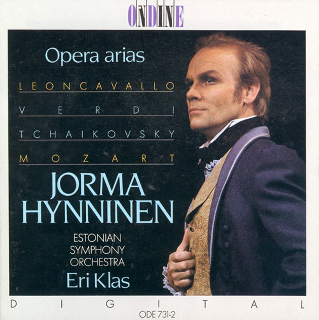 Opera Arias (Baritone) - Hynninen, Jorma cover art