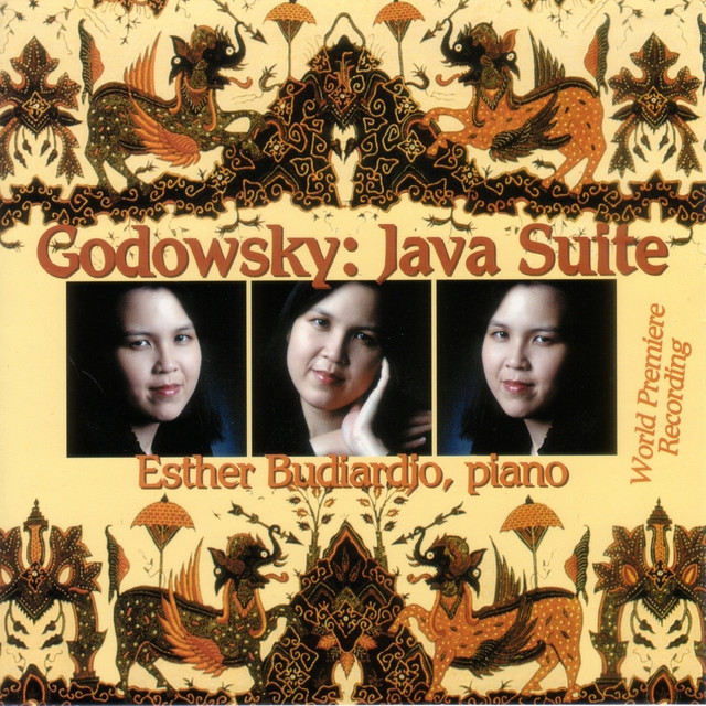 Godowsky: Jave Suite, Tansman: from "Novelettes" cover art