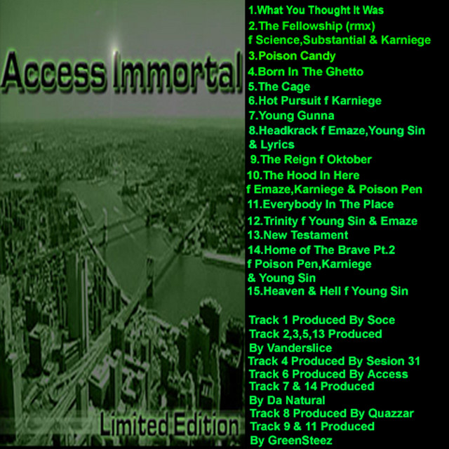 Limited Edition cover