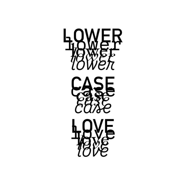 lower case love cover art