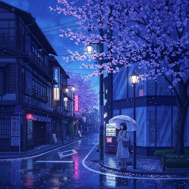 Tokyo in Cherry Blossom Lofi