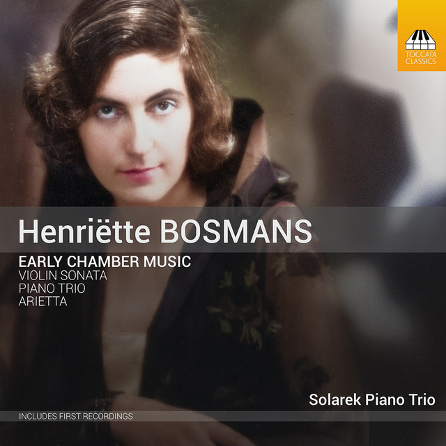 Henriëtte Bosmans: Early Chamber Music cover art