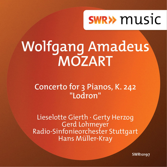 Concerto for 3 Pianos in F Major, K. 242 "Lodron": I. Allegro cover art