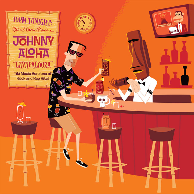 Richard Cheese Presents Johnny Aloha: Lavapalooza cover art