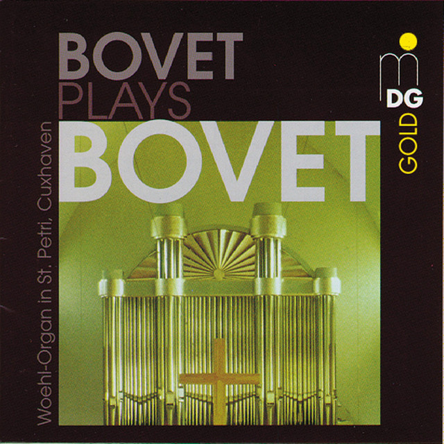 Guy Bovet plays Guy Bovet cover art