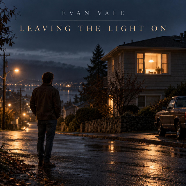 Evan Vale — Leaving the LIght On cover artwork