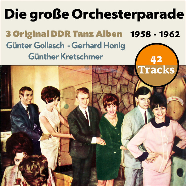 Die große Orchesterparade (3 Original DDR Tanz-Alben