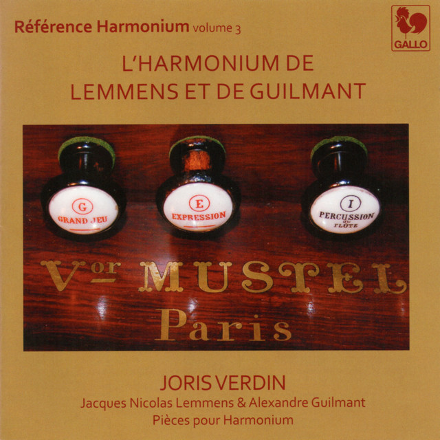 L'harmonium de Lemmens et de Guilmant cover