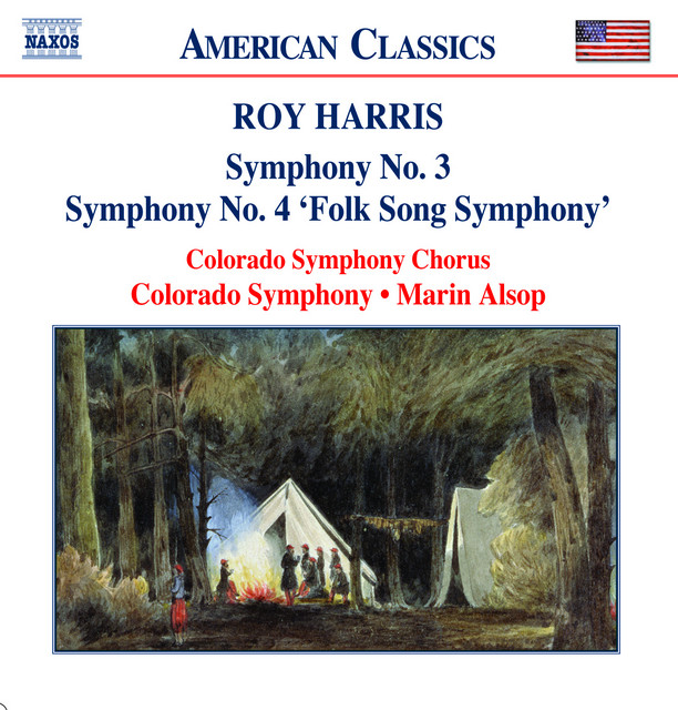 Harris: Symphonies Nos. 3 and 4 cover art