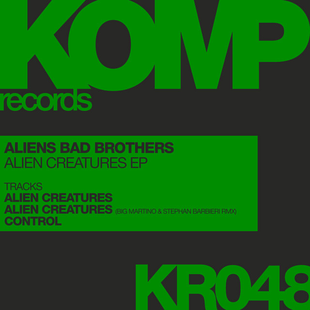 Alien Creatures EP cover art