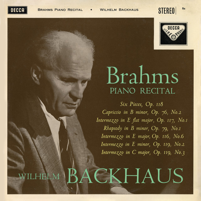 Brahms Recital / Mendelssohn cover art