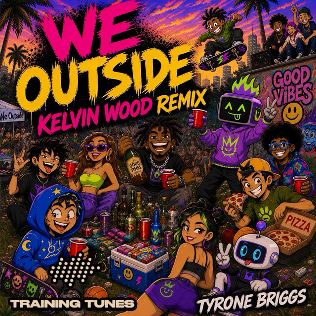 We Outside (Kelvin Wood Remix) artwork