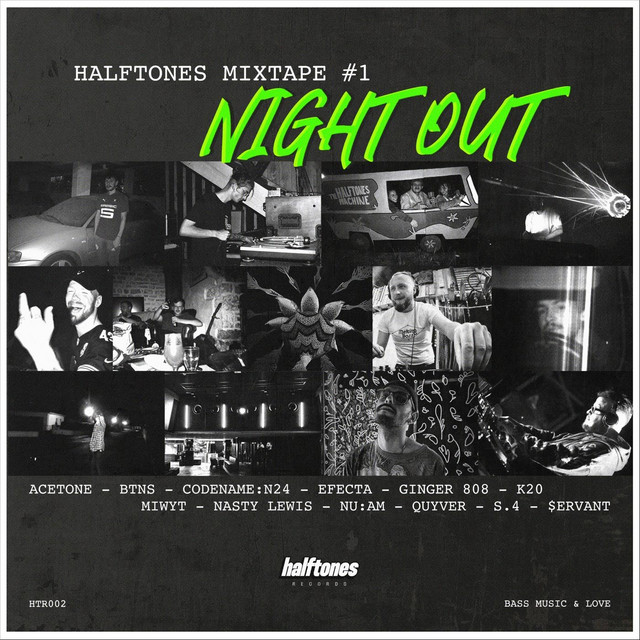 Halftones Mixtape #1 : Night Out cover art