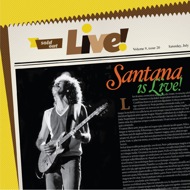 Santana Is Live! (Live 2000) cover art