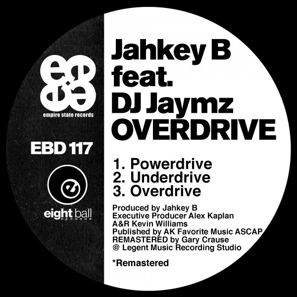 Jahkey B feat DJ Jaymz OVERDRIVE cover art
