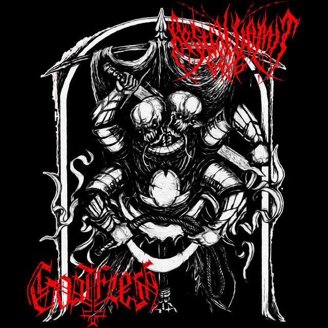 Обкладинка Goatflesh — Split with Bestial Vomit
