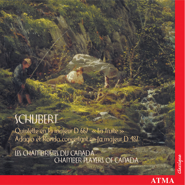Cover du titre Quintette avec piano en la majeur, D. 667 "La truite": IV. Tema (andantino) con variazioni allegretto