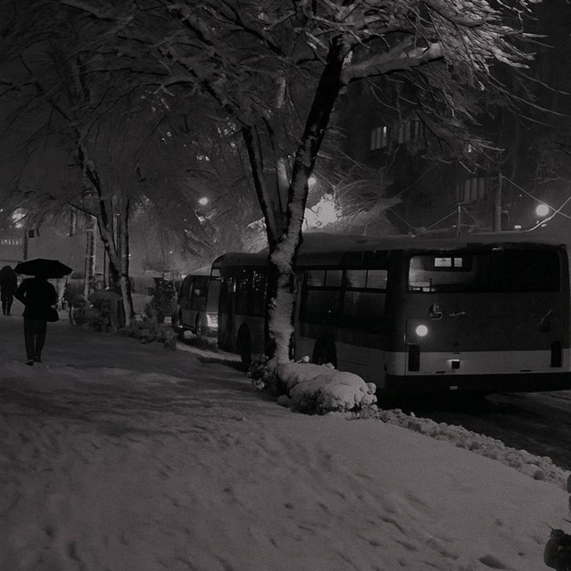 Cold and warm in winter