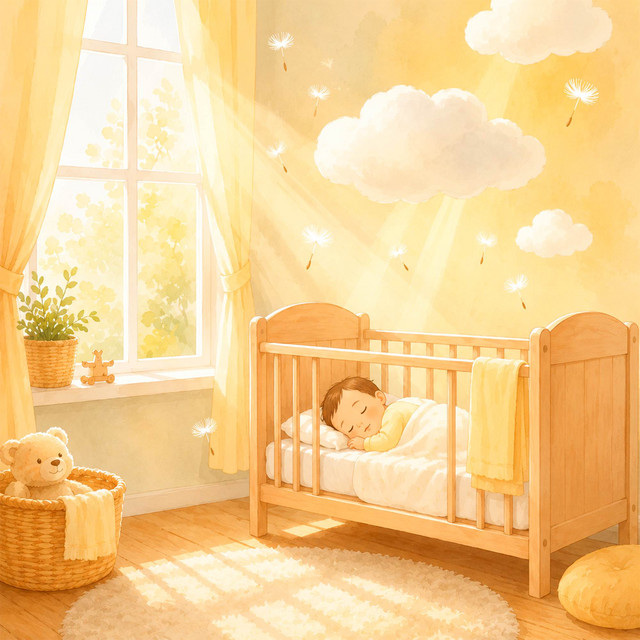 Sunny Naptime: Soft Piano Lullabies for Peaceful Daytime Sleep album image