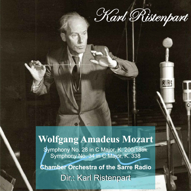 W. A. Mozart: Symphony No. 28 in C Major, K. 200/189k - Symphony No. 34 in C Major, K. 338 cover art