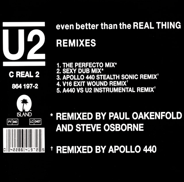 Even Better Than The Real Thing (Remix) - Single by U2 | Spotify