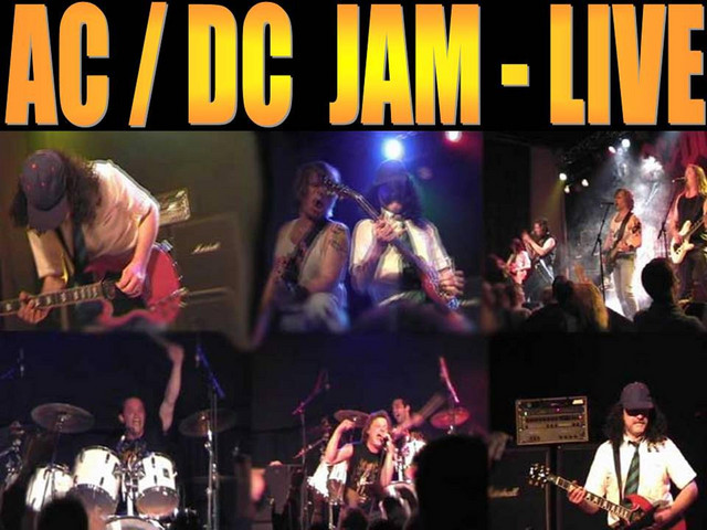 AC/DC Jam - LIVE cover art