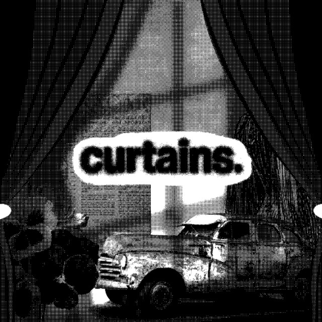 curtains cover art
