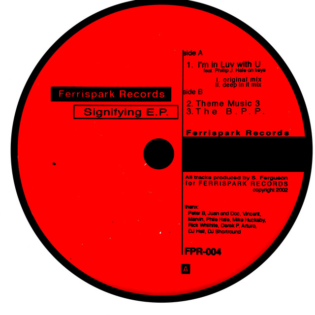 Signifying EP cover art