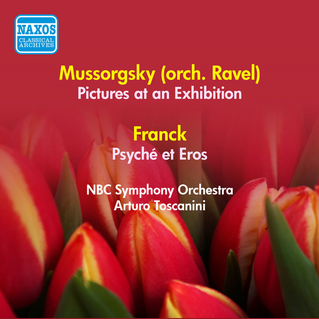 Mussorgsky, M.P.: Pictures at an Exhibition / Franck, C.: Psyche (Excerpt) (Toscanini) (1952-1953) cover art