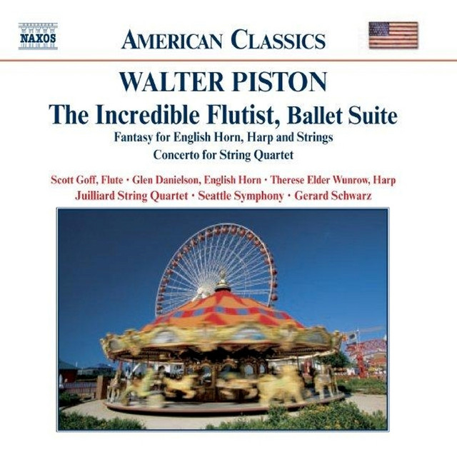 PISTON: The Incredible Flutist, Ballet Suite cover